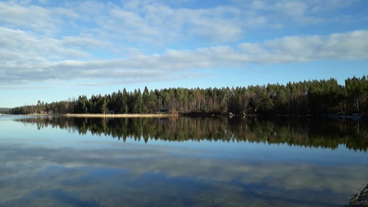 Lake in Sweden  