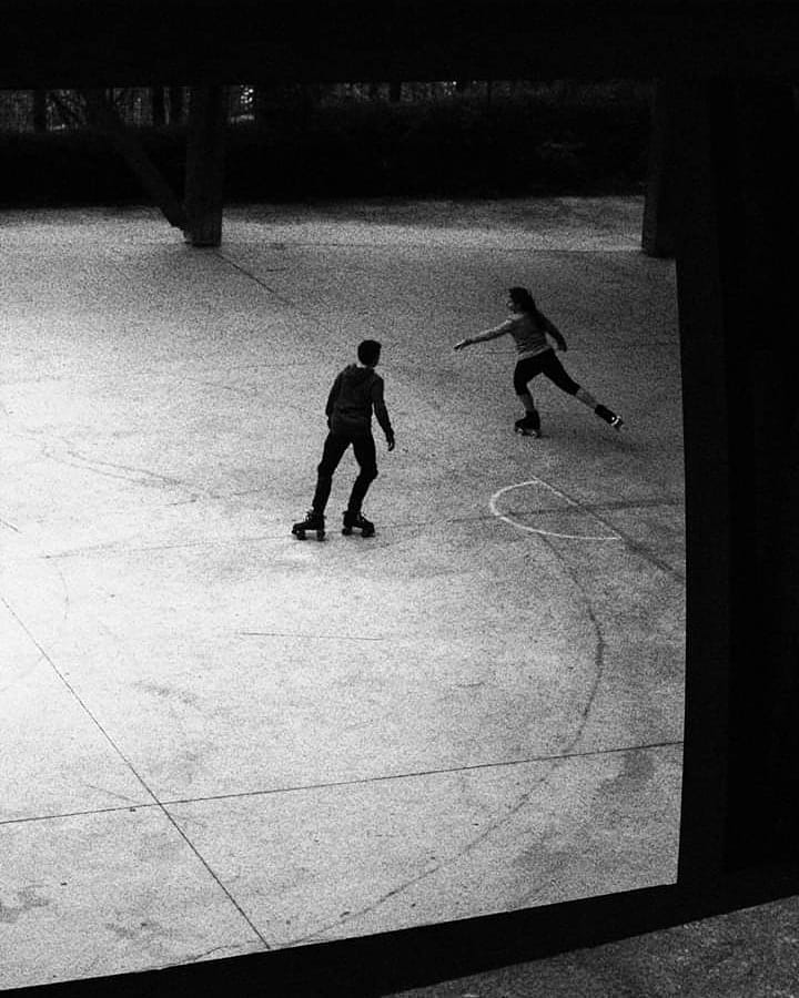 Skater couple  