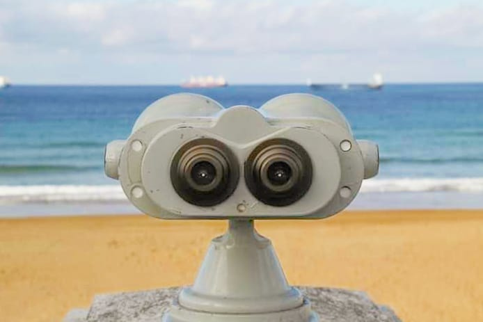 Beach binoculars  